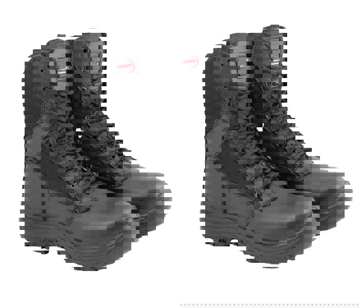 ARMA Warrior Mens Side Zip Combat Steel Toe/Midsole S3 Safety Boots