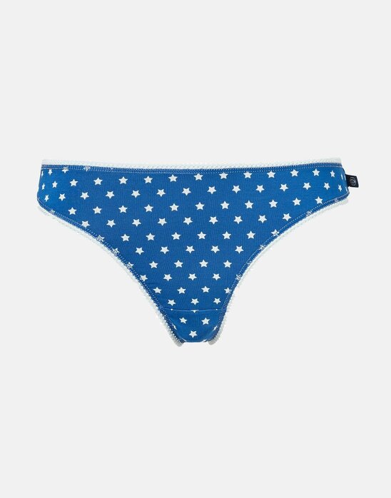 British Boxers Multipack! 4 Pairs of Women's Bamboo Thongs – Starry Night