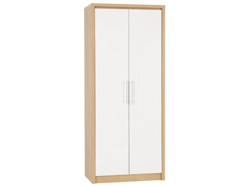 Seconique Seville 2 Door Double Wardrobe