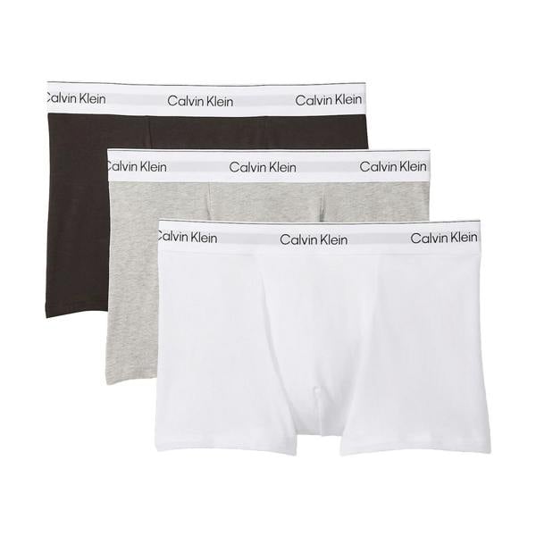 Calvin Klein 3 Pack Icon Cotton Stretch Relaxed Fit Trunk