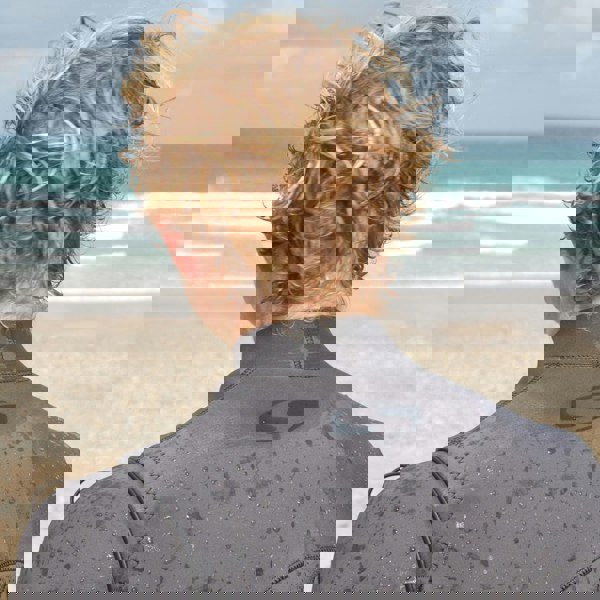 Sola Mens H2O - Back Zip 3/2mm Glued & Blind-Stitched Fullsuit Wetsuit - Shadow Grey