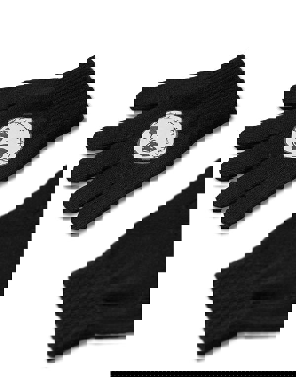 Disney Unisex Kids Black The Nightmare Before Christmas Beanie and Gloves Set (One Size)