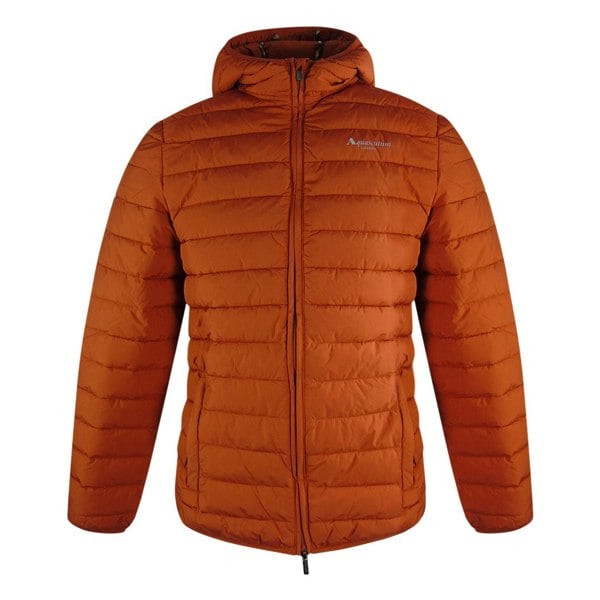Aquascutum Active 100Gr Hooded Rust Orange Jacket