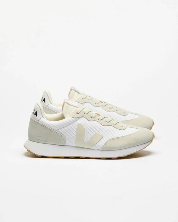 VEJA Rio Branco II Alveomesh Womens Trainers - White/Pierre | CHO | Designer Womens Trainers