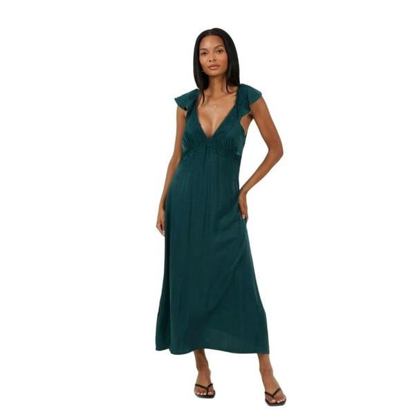 Brave Soul Womens/Ladies Regular Maxi Dress - Emerald - 