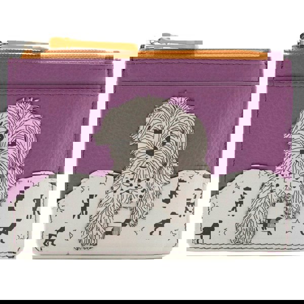 Mala Leather Coco Puppy Dog Card and Coin Leather Purse