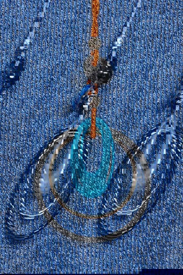 Batwing Top with Necklace