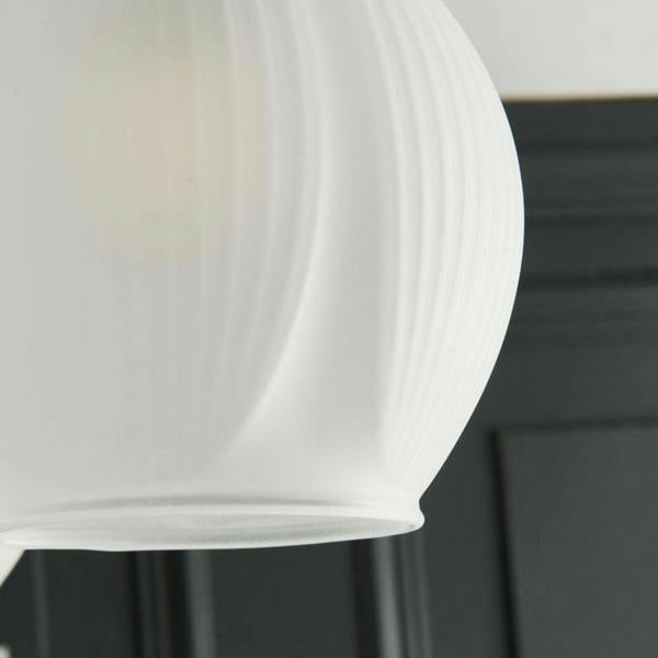 Pagazzi Lighting Hamilton 5 Light Antique Brass Semi Flush Ceiling Light
