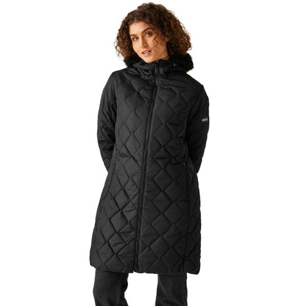 Regatta Womens/Ladies Fritha III Insulated Parka - Black - 