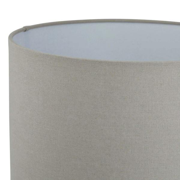 Hill Interiors Siena Table Lamp (UK Plug) - Grey/Brown - 
