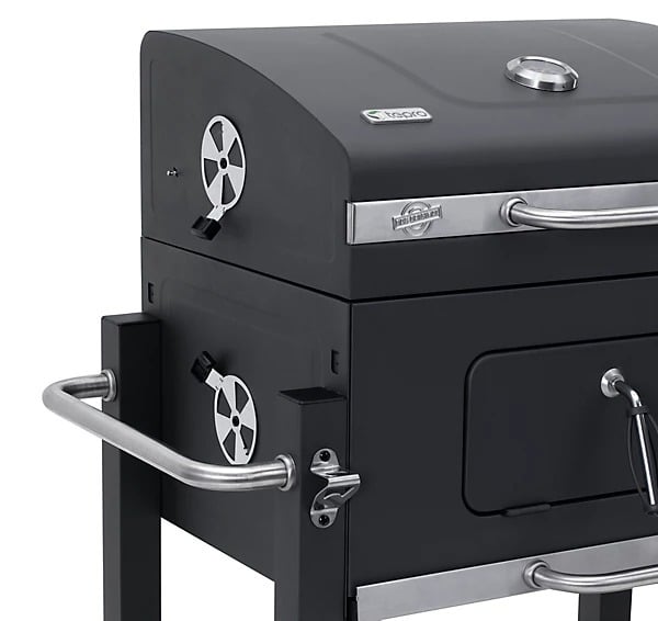 Tepro Toronto Charcoal BBQ Grill - With Side Table