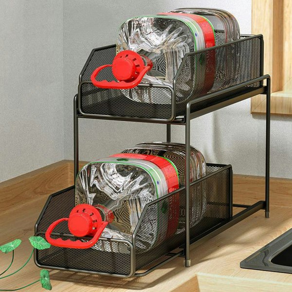 Living and Home Multi-Purpose Cosmetics Storage Rack Storage Shelf For Kitchen Bathroom