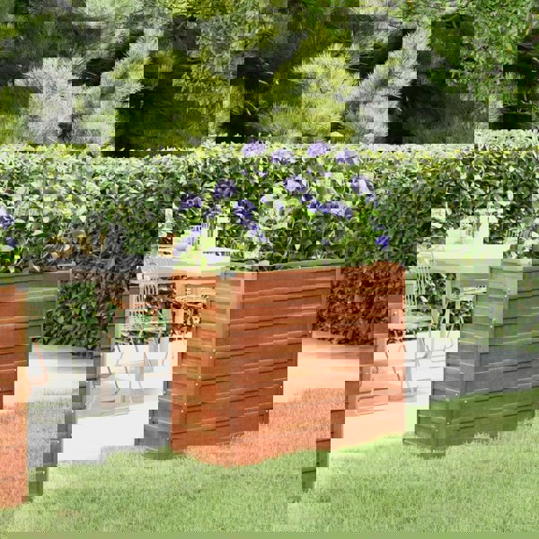 Berkfield Garden Raised Bed Rusty 100x40x77 cm Corten Steel