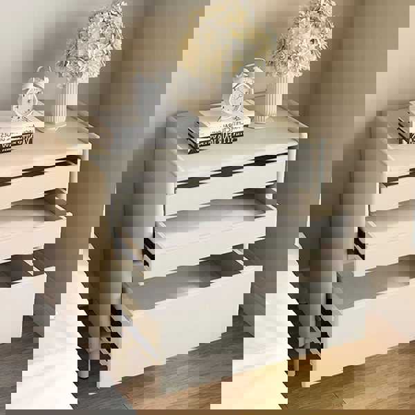 Luna Bedside Table Storage, Cream-Rit Concept-Rit Concept