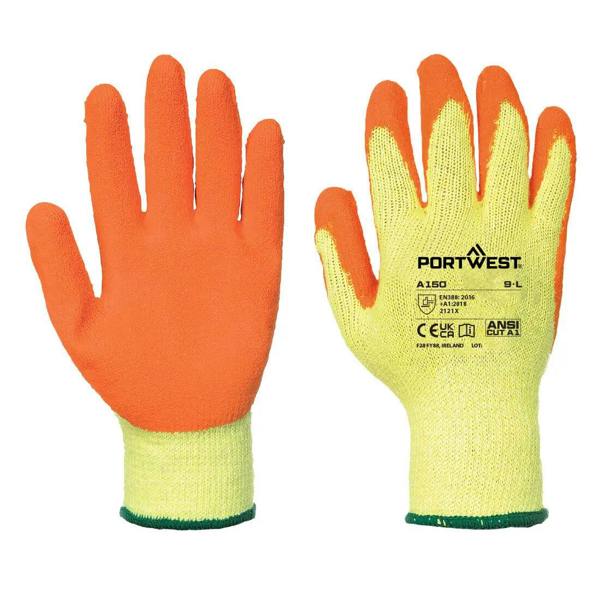 Grip 10 Latex Economy Glove (Pack of 12) - Hi-Vis Trousers