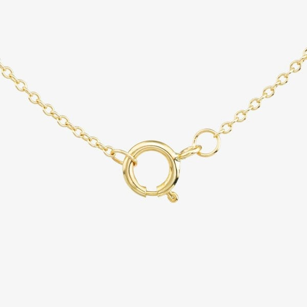T. H. Baker 9ct Yellow Gold 1.00ct Lab Grown Diamond Four Drop Pendant Necklace LGN47032-100