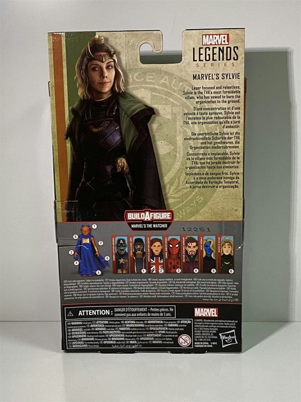 loki marvel sylvie marvel legends series baf hasbro f1097