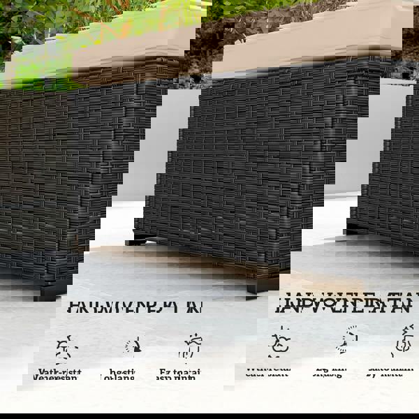 Single Rattan Lounger (Non-Simple)