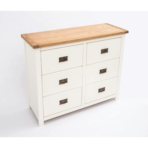 Cabinet Bits Lovere 6 Drawer Chest of Drawers Bras Drop Handle