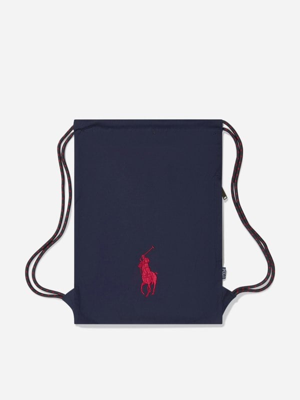 Ralph Lauren Kids Ralph Lauren Boys Polo Canvas Gym Bag in Navy (49cm)