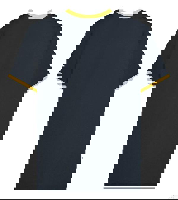 Lambretta Mens Target Ringer Casual Retro SKA Ringer Logo T-Shirt