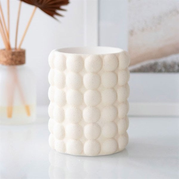 Serano Cream Speckle Bubble Oil Burner