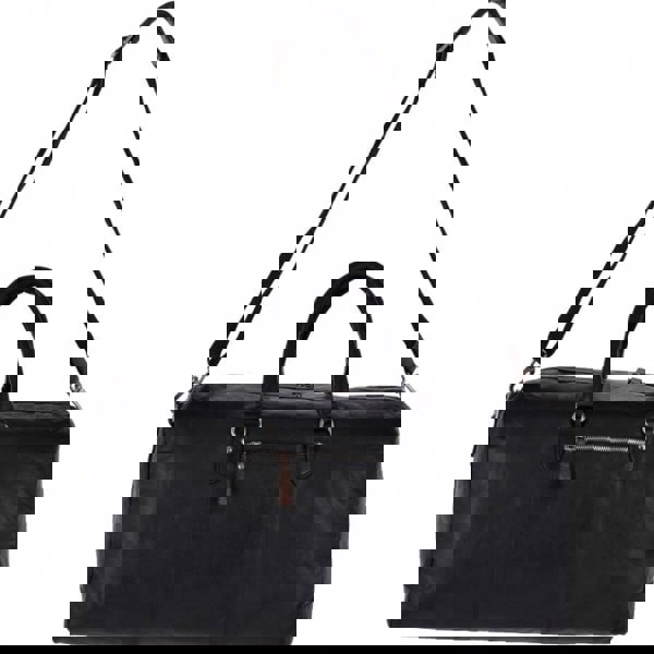 Ashwood Genuine Premium Leather Large Vintage Holdall Duffle Bag with Multiple Organiser Compartments, F-87