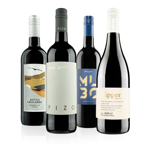 Virgin Wines - The fantastic red four bottle selection