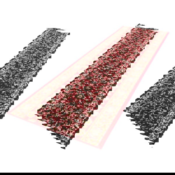 Designer Velours Red Runner Vintage