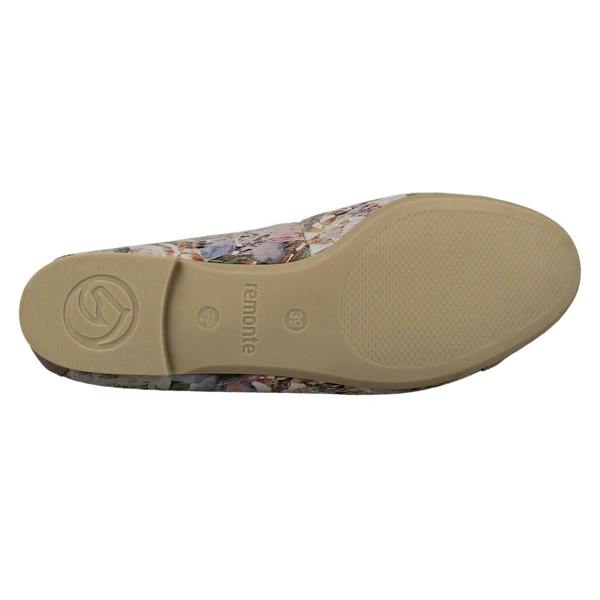 Remonte Womens Remonte Floral Ballerina Shoes D0K04