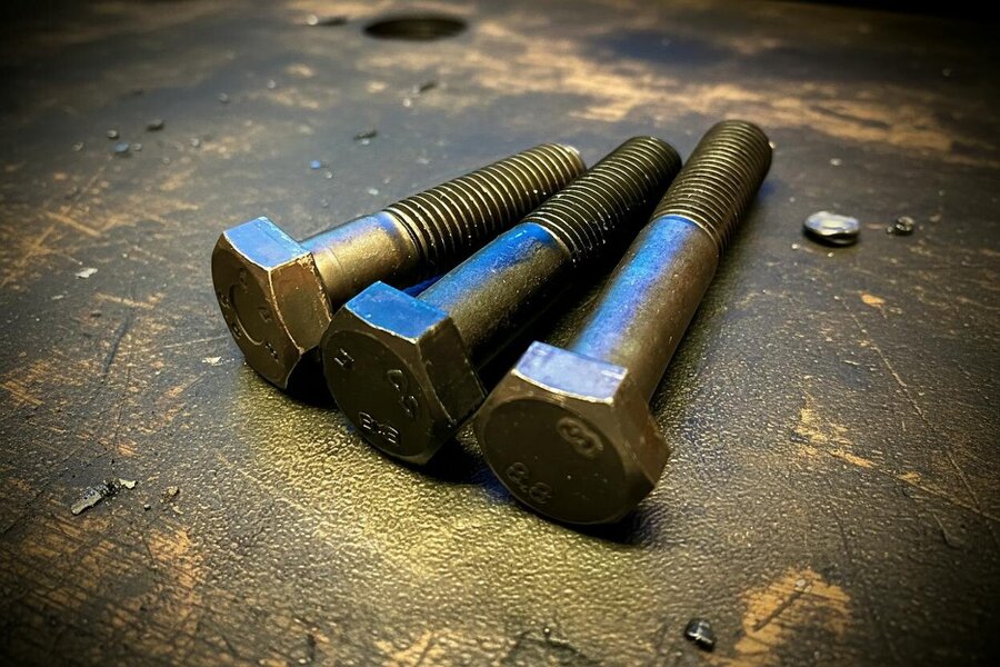 Fixaball M20 x 1.5P Super Fine Pitch Hex Bolts High Tensile 8.8 Self Colour