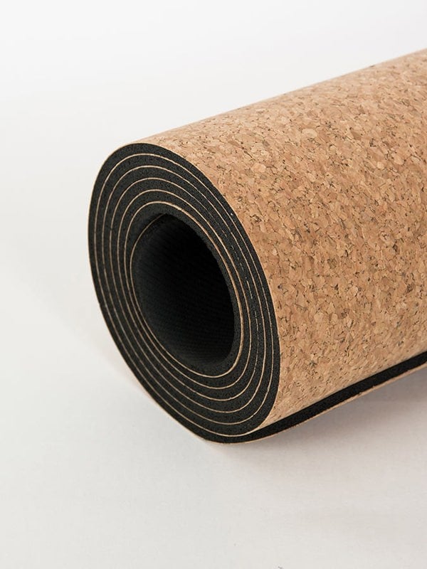 Yoga Studio Alignment Cork Yoga Mat 4mm