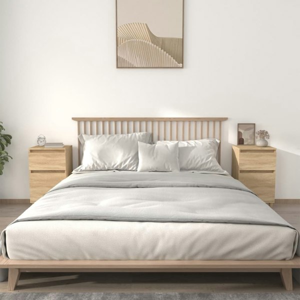 Berkfield Bedside Cabinets 2 pcs Sonoma Oak 40x35x70 cm