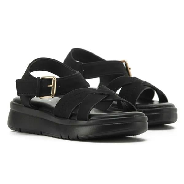 VIVA Nova: Women's Lightweight Adjustable Buckle Flatform Wedge Sandals