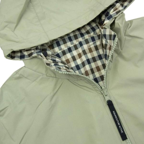 Aquascutum Active RLG BADGE REVERSIBLE SAILOR AA_B006_JK017 34 Salvia (Light Green) Jacket Mens XXXL