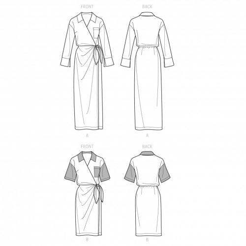Simplicity Sewing Pattern 9539, Dresses for Women, D5 (4-6-8-10-12) - Easy