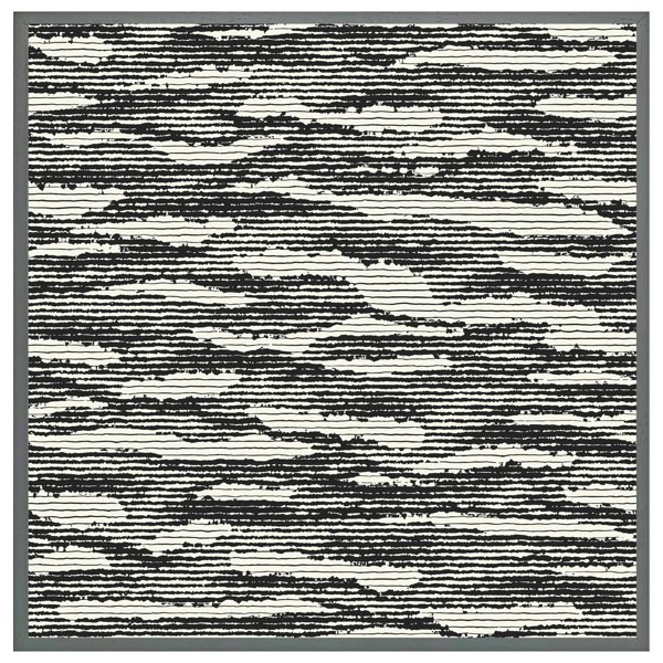 Benjamin Tate Design Grunged stripes (Picture Frame)