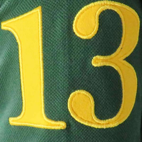 Australian Rugby League Shirt Polo 13 Applique