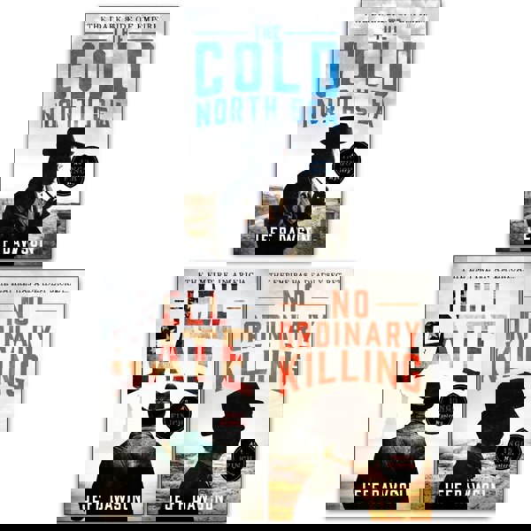 An Ingo Finch Mystery 3 Book Set by Jeff Dawson No Ordinary Killing, The Cold North Sea, Hell Gate