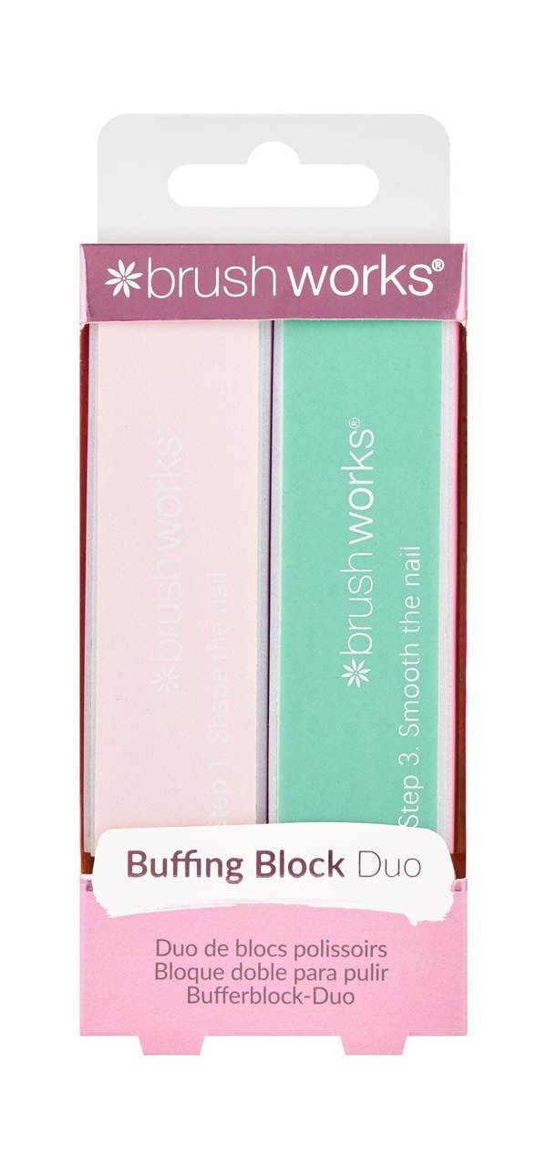 Brushworks Pastel Nail Buffing Blocks