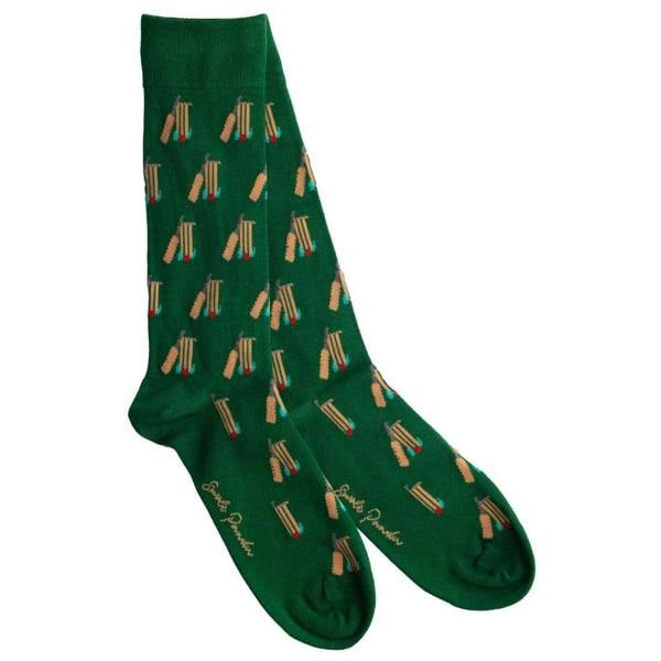 SWOLE PANDA Cricket Bamboo Socks, Green