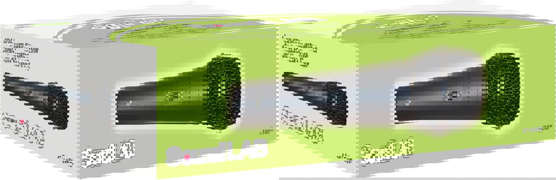 Mr Entertainer SoundLAB Dynamic Handheld Microphone 600 Ohm Black