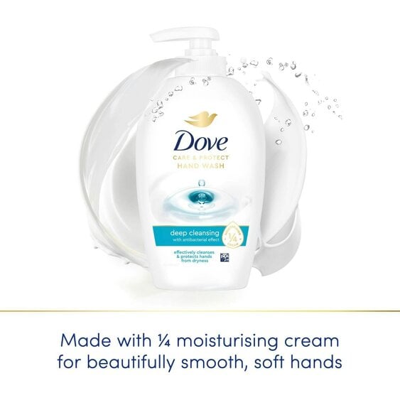 Dove Care & Protect Hand Wash, Deep Cleansing with Anti-Bac Effect, 250ml