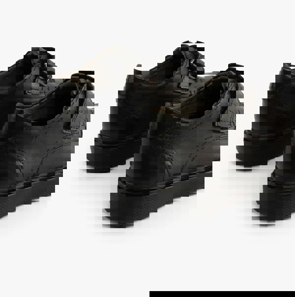GEOX J RIDDOCK BOY Kids Leather Shoes Black