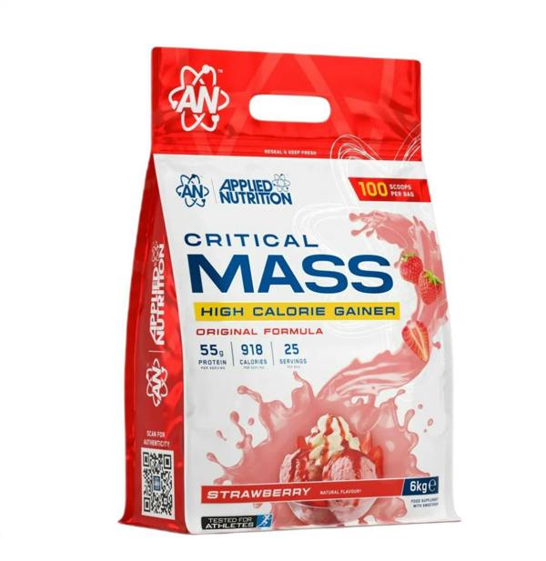 Applied Nutrition Critical Mass - Original, Strawberry - 6000g