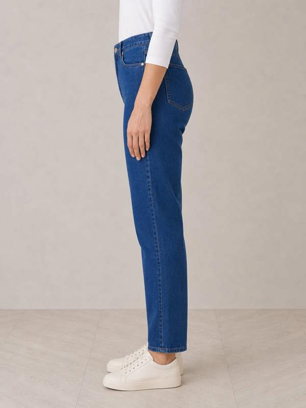PennyPlain 5 Pocket Denim - Blue Wash Short