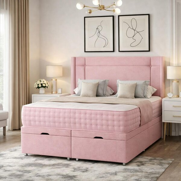 Great British Beds Dingley Winged Divan Ottoman Bed