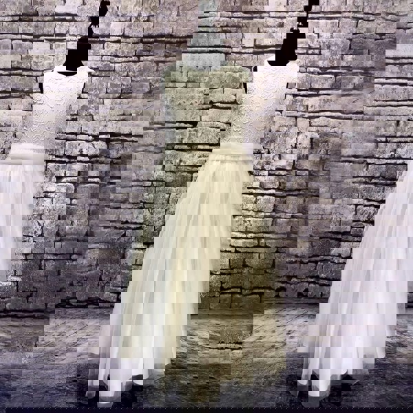 Isabella Flower Dress on mannequin