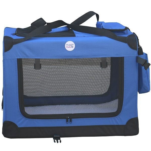 HugglePets Fabric Crate Foldable Pet Carrier