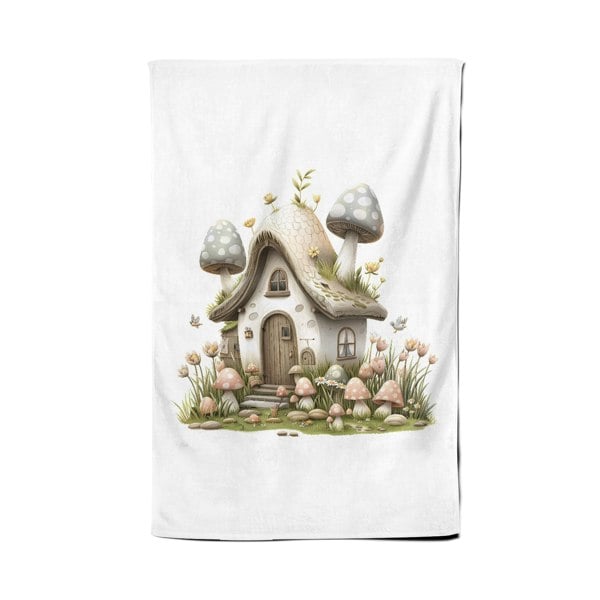 Warren Reed Sweet Easter Cottage Tea Towel